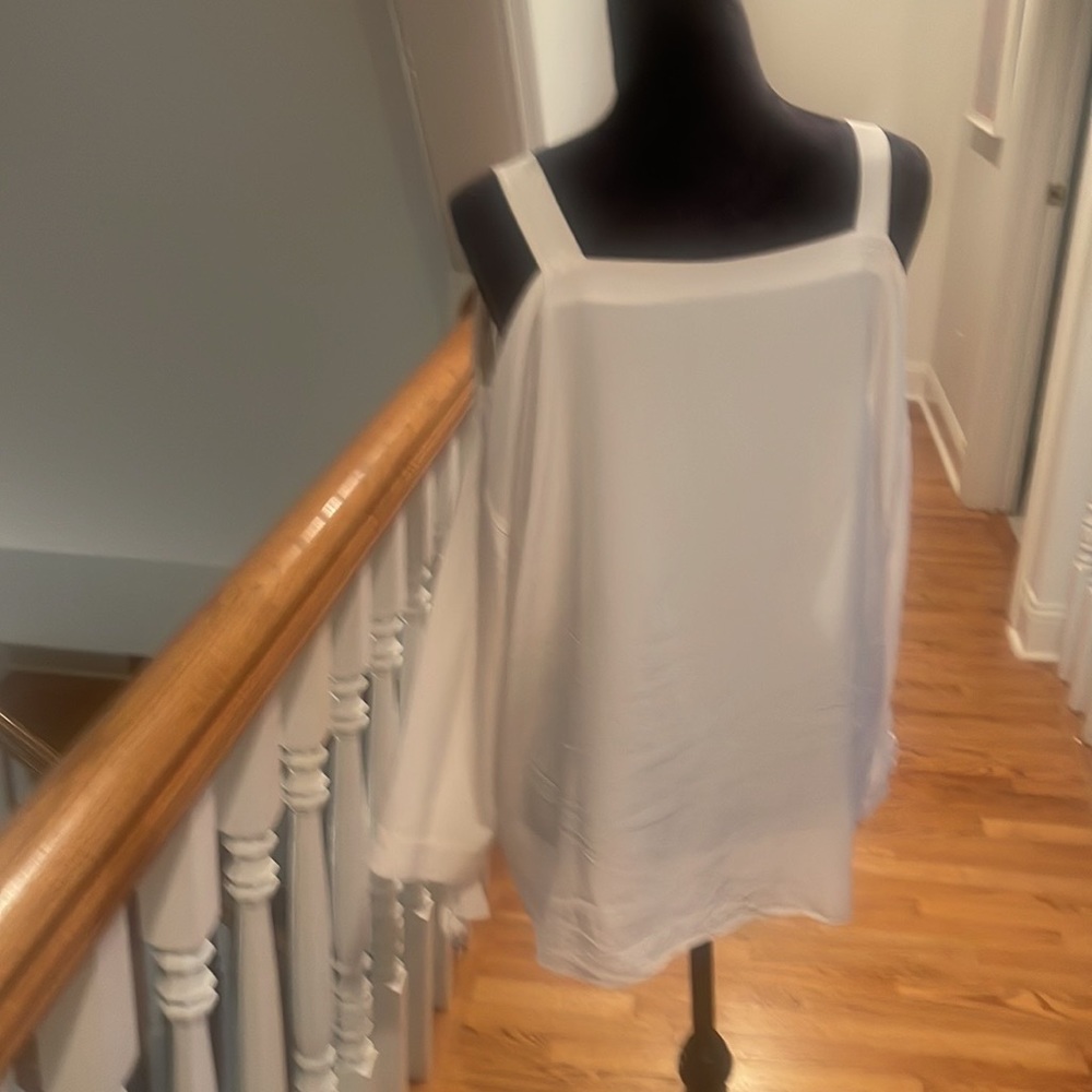 TIBI Off-Shoulder Blouse